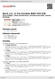 Digitální booklet (A4) Bach, J.S.: 6 Trio Sonatas BWV 525-530