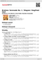 Digitální booklet (A4) Brahms: Serenade No. 1 / Wagner: Siegfried Idyll