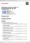 Digitální booklet (A4) Schumann: Piano Trio No. 3 - Phantasiestucke Op. 88