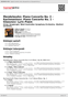 Digitální booklet (A4) Mendelssohn: Piano Concerto No. 2 - Rachmaninov: Piano Concerto No. 1 - Glazunov: Lyric Poem