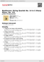 Digitální booklet (A4) Beethoven: String Quartet No. 14 in C-Sharp Minor, Op. 131