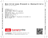 Zadní strana obalu CD Ben Cristovao Presents: Benny Cristo