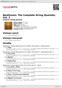 Digitální booklet (A4) Beethoven: The Complete String Quartets, Vol. 2