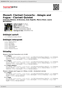Digitální booklet (A4) Mozart: Clarinet Concerto - Adagio and Fugue - Clarinet Quintet