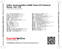 Zadní strana obalu CD Satie: Gymnopédies [1000 Years Of Classical Music, Vol. 74]