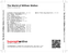 Zadní strana obalu CD The World of William Walton