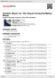 Digitální booklet (A4) Handel: Music for The Royal Fireworks/Water Music