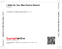Zadní strana obalu CD I Wait for You (Ben Pearce Remix)