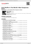 Digitální booklet (A4) Paul Shaffer & The World's Most Dangerous Band