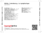 Zadní strana obalu CD Birkin / Gainsbourg : Le symphonique