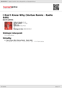 Digitální booklet (A4) I Don't Know Why (Vertue Remix - Radio Edit)