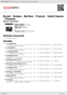 Digitální booklet (A4) Ravel - Dukas - Berlioz - Franck - Saint-Saens - Thomas