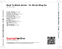 Zadní strana obalu CD Back To Black Series - Yu Shi Jie Ming Qu
