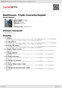 Digitální booklet (A4) Beethoven: Triple Concerto/Septet