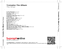 Zadní strana obalu CD Tremaine The Album