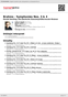 Digitální booklet (A4) Brahms - Symphonies Nos. 3 & 4