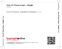 Zadní strana obalu CD One Of Those Days - Single