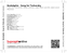 Zadní strana obalu CD Nostalghia - Song for Tarkovsky