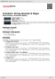 Digitální booklet (A4) Schubert: String Quartet G Major