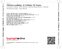 Zadní strana obalu CD Christa Ludwig - A Tribute 70 Years