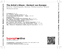 Zadní strana obalu CD The Artist's Album - Herbert von Karajan