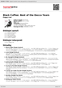 Digitální booklet (A4) Black Coffee: Best of the Decca Years