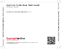 Zadní strana obalu CD Don't Lie To Me (feat. Matt Good)