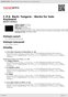 Digitální booklet (A4) C.P.E. Bach: Tangere - Works for Solo Keyboard