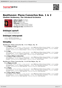 Digitální booklet (A4) Beethoven: Piano Concertos Nos. 1 & 2