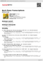 Digitální booklet (A4) Bach Piano Transcriptions