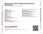 Zadní strana obalu CD Blade Runner 2049 (Original Motion Picture Soundtrack)