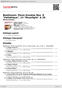 Digitální booklet (A4) Beethoven: Piano Sonatas Nos. 8 "Pathétique", 14 "Moonlight" & 28