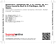 Zadní strana obalu CD Beethoven: Symphony No. 5 in C Minor, Op. 67; Piano Concerto No. 5 in E-Flat Major, Op. 73 "Emperor"