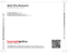 Zadní strana obalu CD Wait [The Remixes]