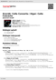 Digitální booklet (A4) Dvorák: Cello Concerto / Elgar: Cello Concerto