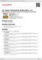 Digitální booklet (A4) J.S. Bach: Orchestral Suites Nos. 1-5
