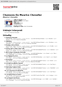 Digitální booklet (A4) Chansons De Maurice Chevalier