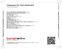 Zadní strana obalu CD Chansons De Yves Montand