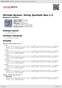 Digitální booklet (A4) Michael Nyman: String Quartets Nos.1-3