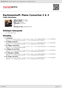 Digitální booklet (A4) Rachmaninoff: Piano Concertos 2 & 3