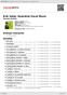 Digitální booklet (A4) Erik Satie: Essential Vocal Music