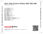 Zadní strana obalu CD Bach: Violin Sonata & Partitas, BWV 1004-1006
