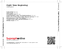 Zadní strana obalu CD Eight 'New Beginning'