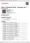 Digitální booklet (A4) Bizet: L'Arlesienne Suite - Symphony No. 1