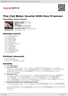 Digitální booklet (A4) The Chet Baker Quartet With Russ Freeman