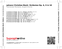 Zadní strana obalu CD Johann Christian Bach: Sinfonias Op. 6, 9 & 18