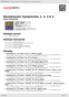 Digitální booklet (A4) Mendelssohn Symphonies 1, 3, 4 & 5