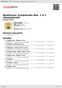 Digitální booklet (A4) Beethoven: Symphonies Nos. 1 & 2 (Remastered)