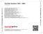 Zadní strana obalu CD The Peel Sessions 1991 - 2004
