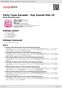 Digitální booklet (A4) Party Tyme Karaoke - Pop Female Hits 10